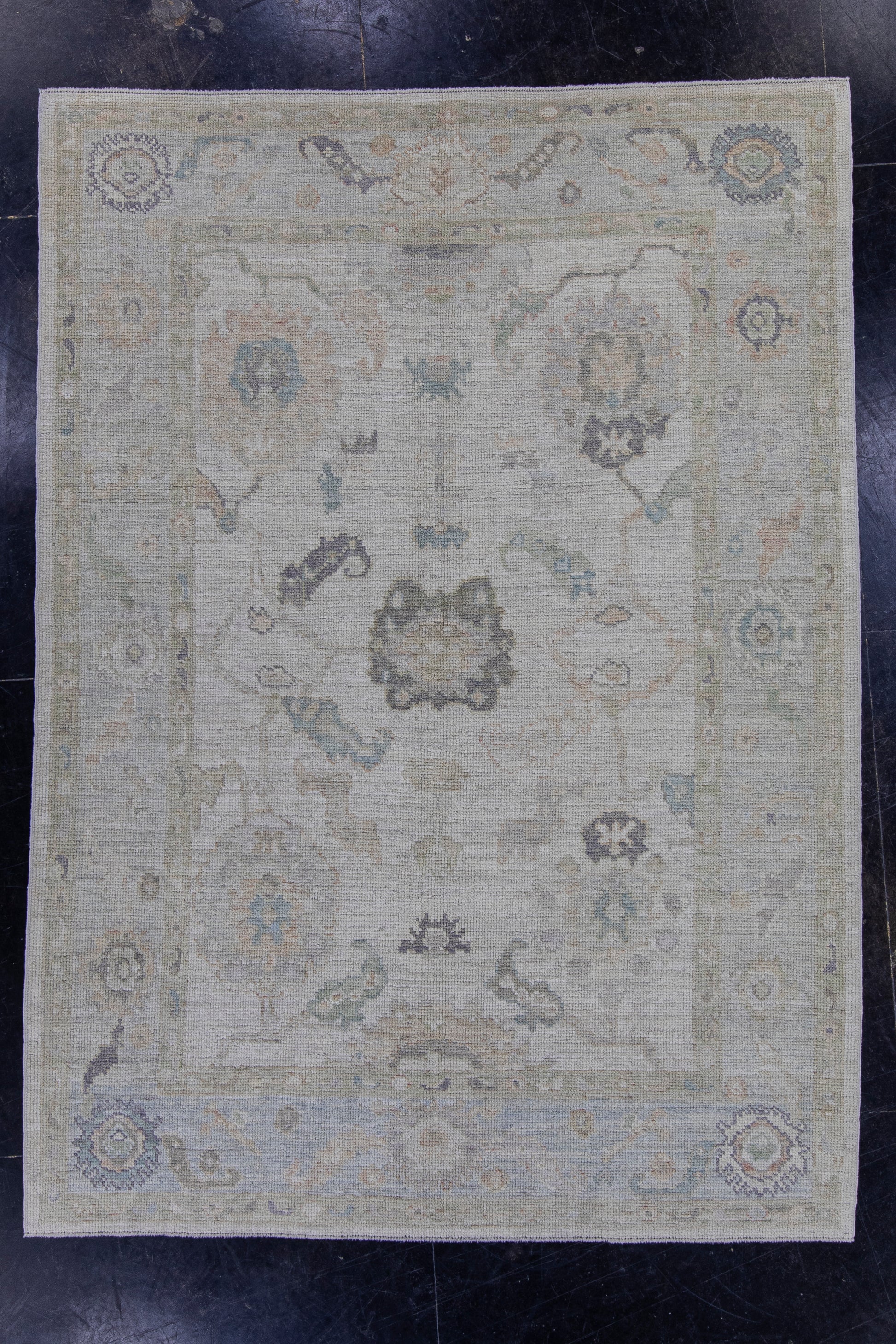Turkish Oushak Rug 5'3" x 7'4" #16128