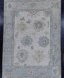 Turkish Oushak Rug 5'2" x 6'11" #16463