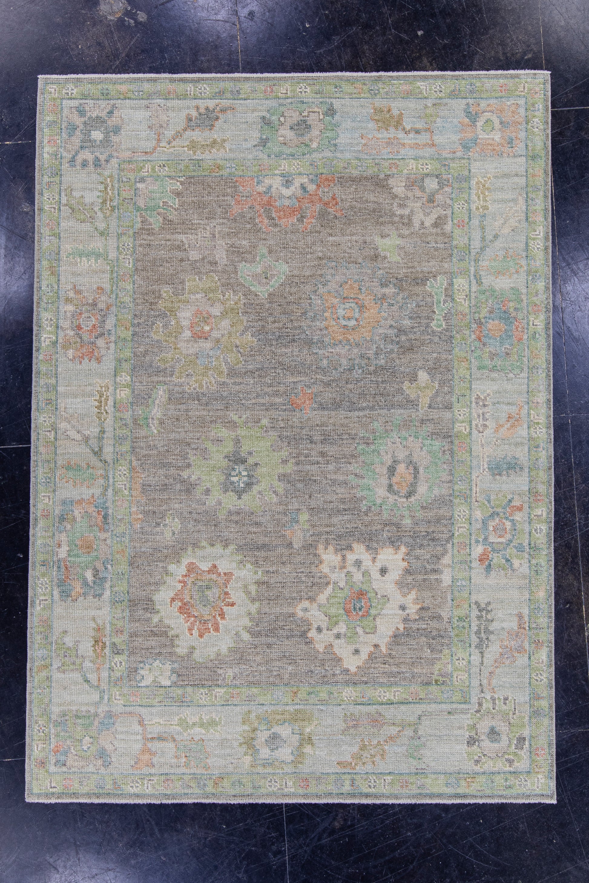 Turkish Oushak Rug 5'1" x 7' #16025