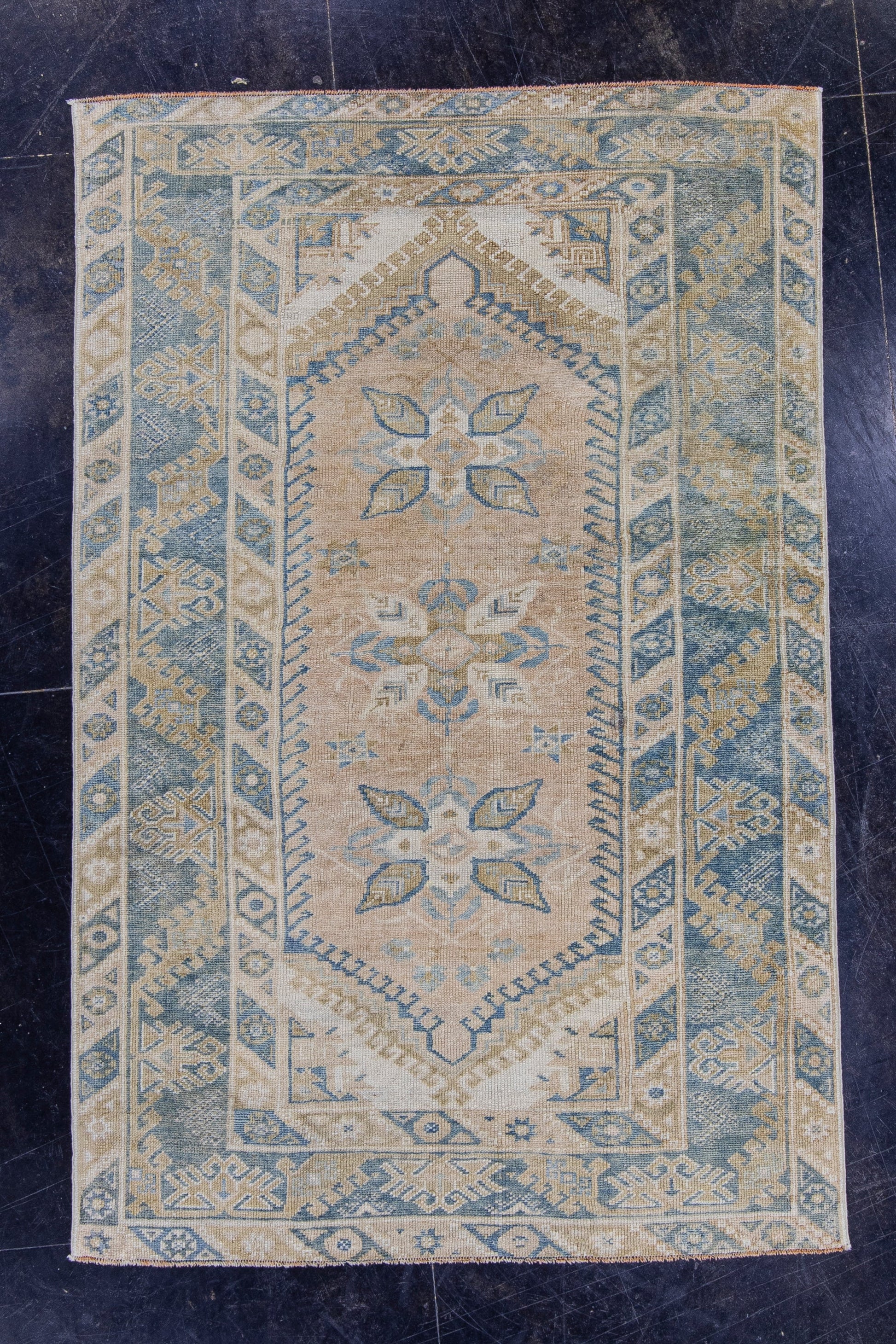 Turkish Vintage Anatolian Rug 4'2" x 6'5" #16633