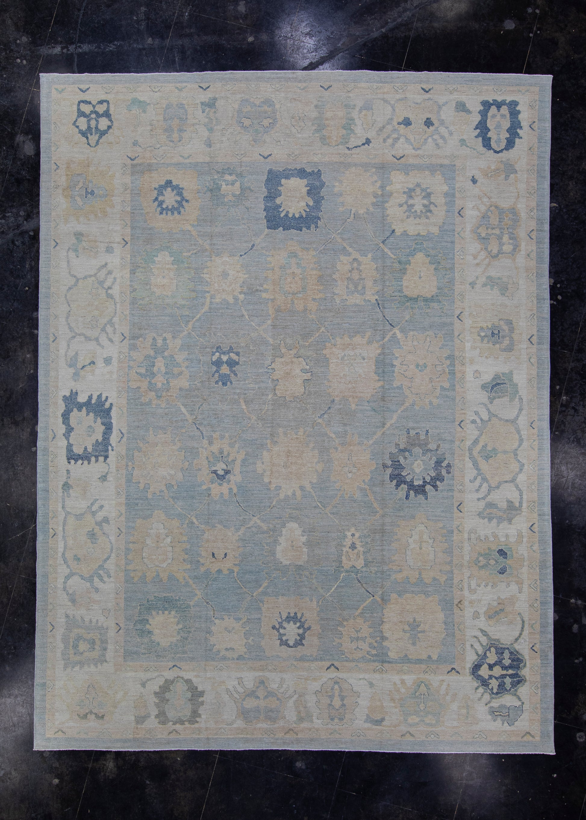 Turkish Oushak Rug 12'10" x 17' #16565