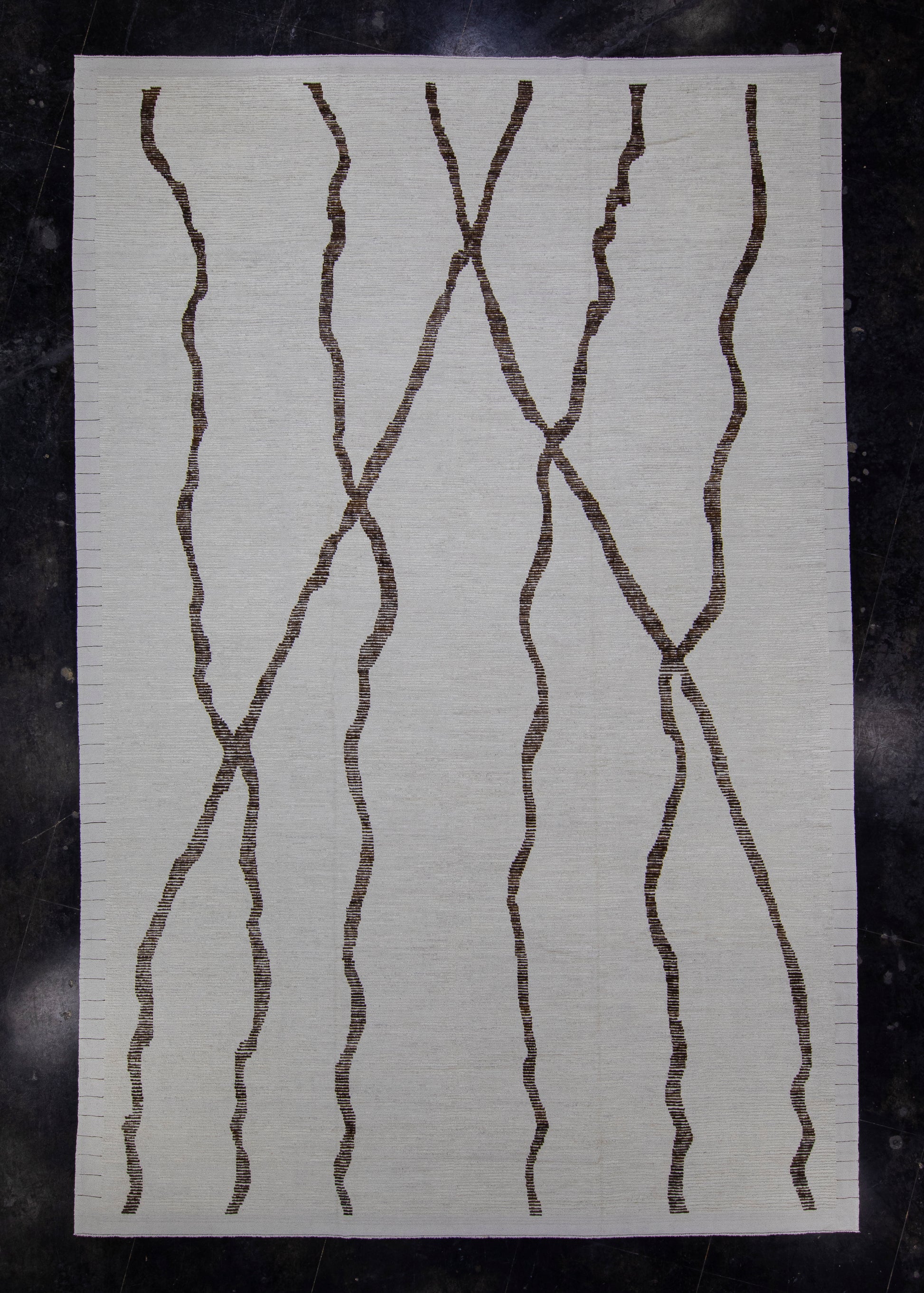 Hand Knotted Turkish Tulu Rug 12'8" x 19'4" #16044