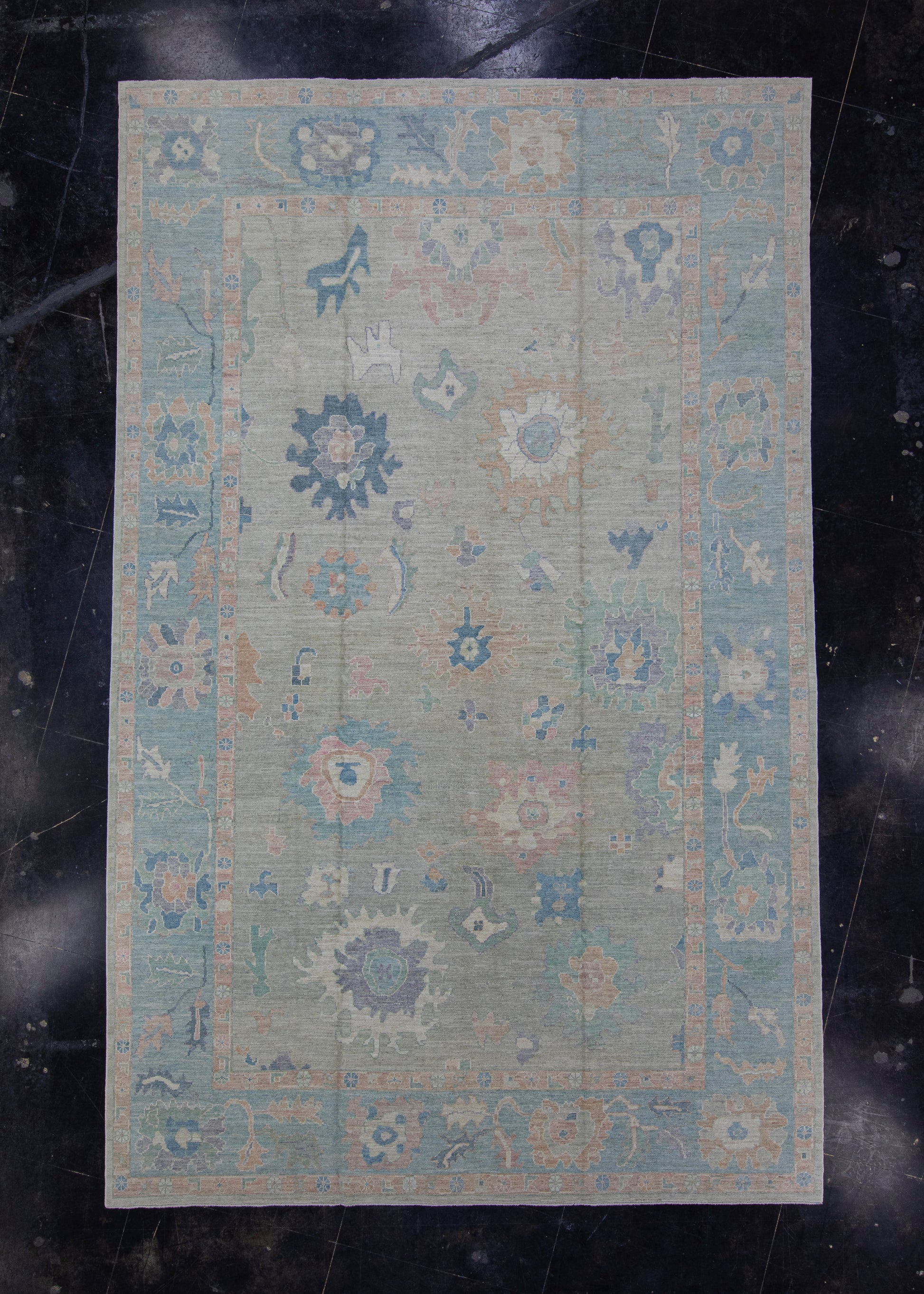 Turkish Oushak Rug 10'3" x 16'5" #16126