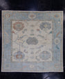 Square Turkish Oushak Rug 11'9" x 11'7" #16645