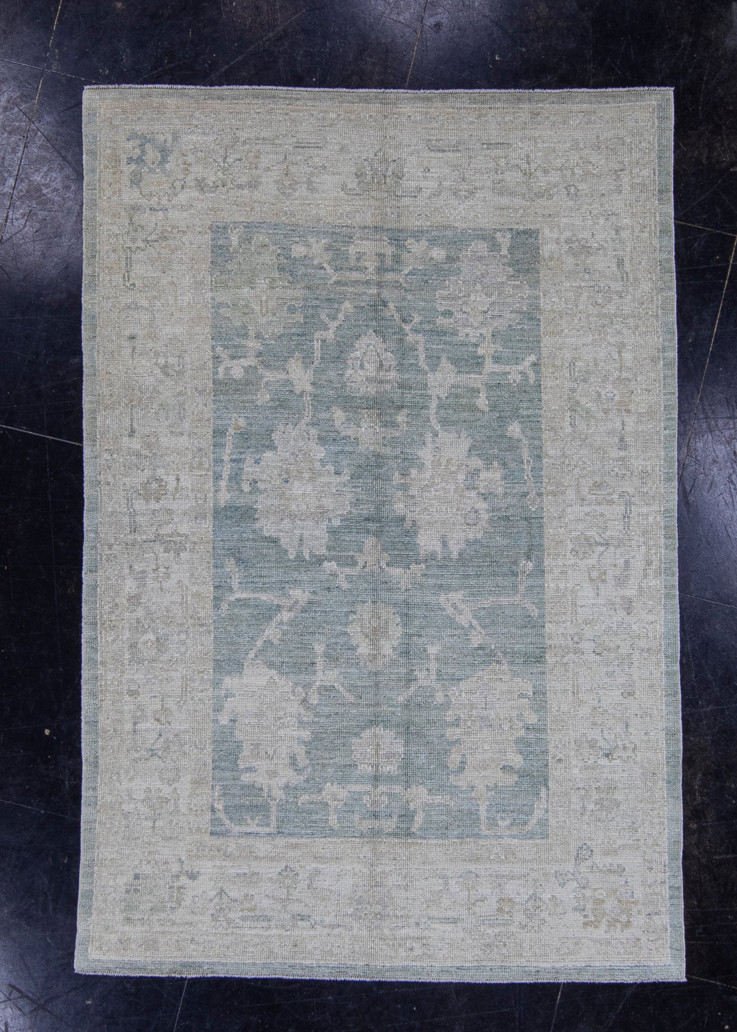 Turkish Oushak Rug 4'11" x 7'4" #16472