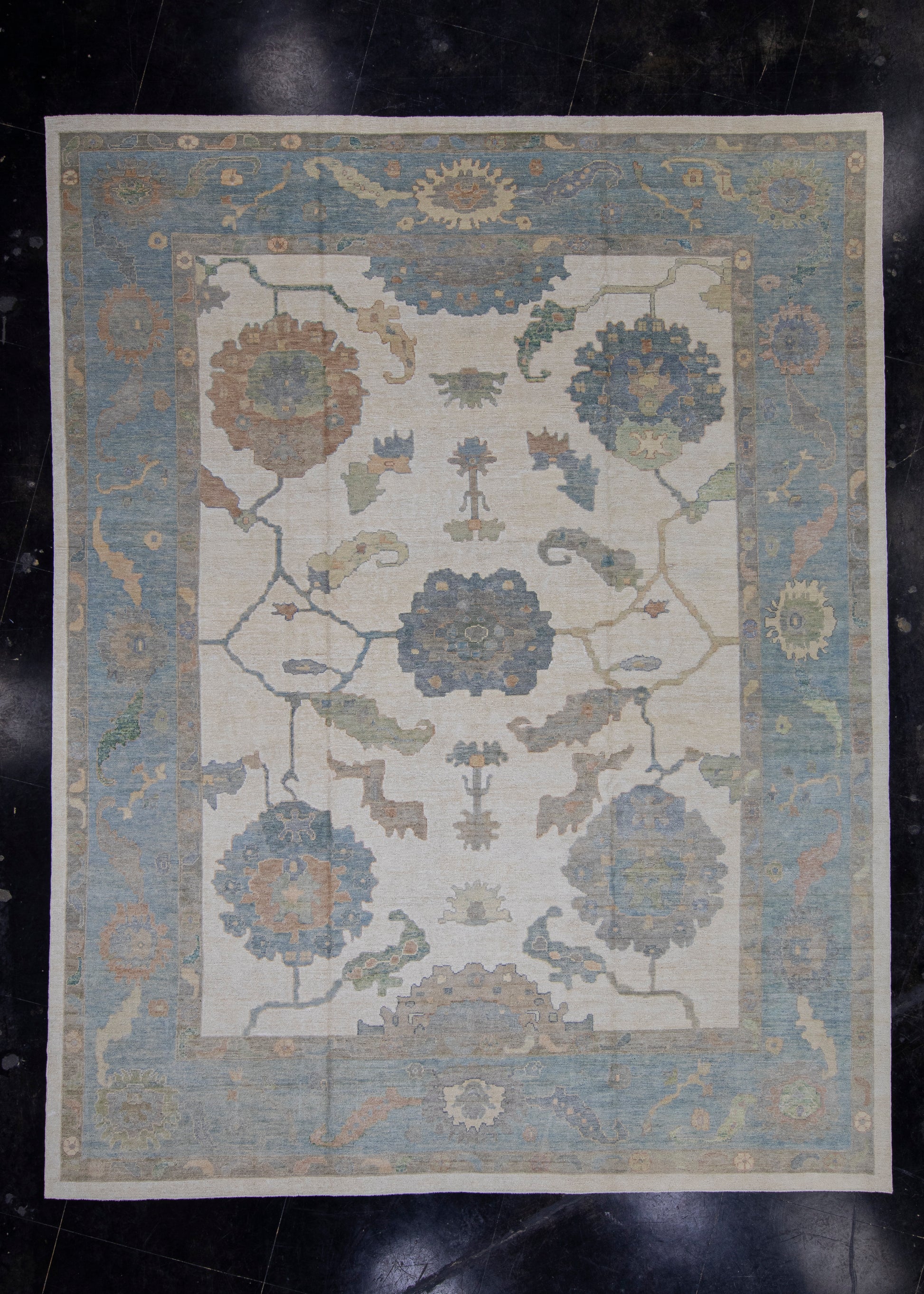 Turkish Oushak Rug 11'11" x 15'2" #16669