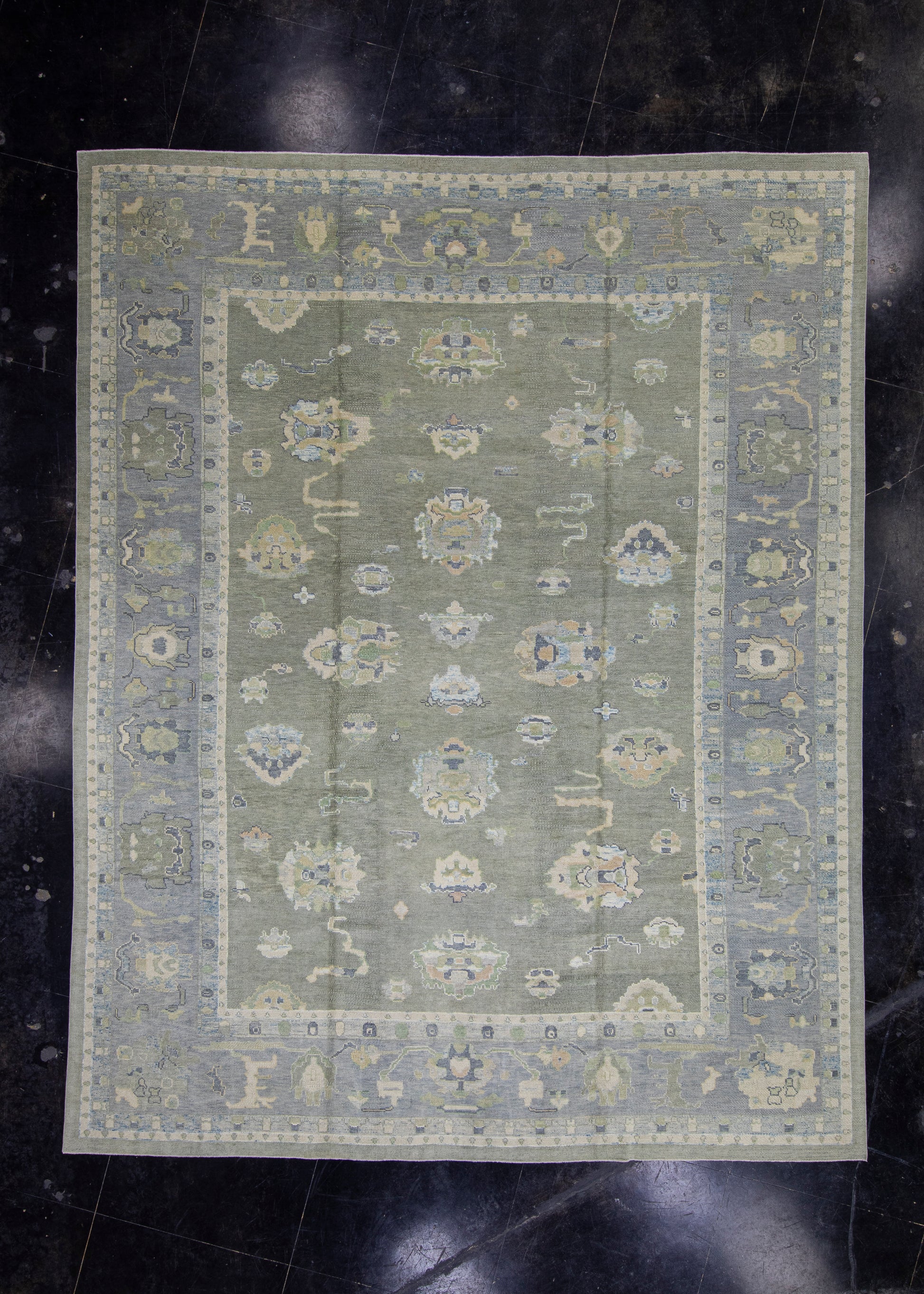 Turkish Oushak Rug 11'10" x 14'11" #16554