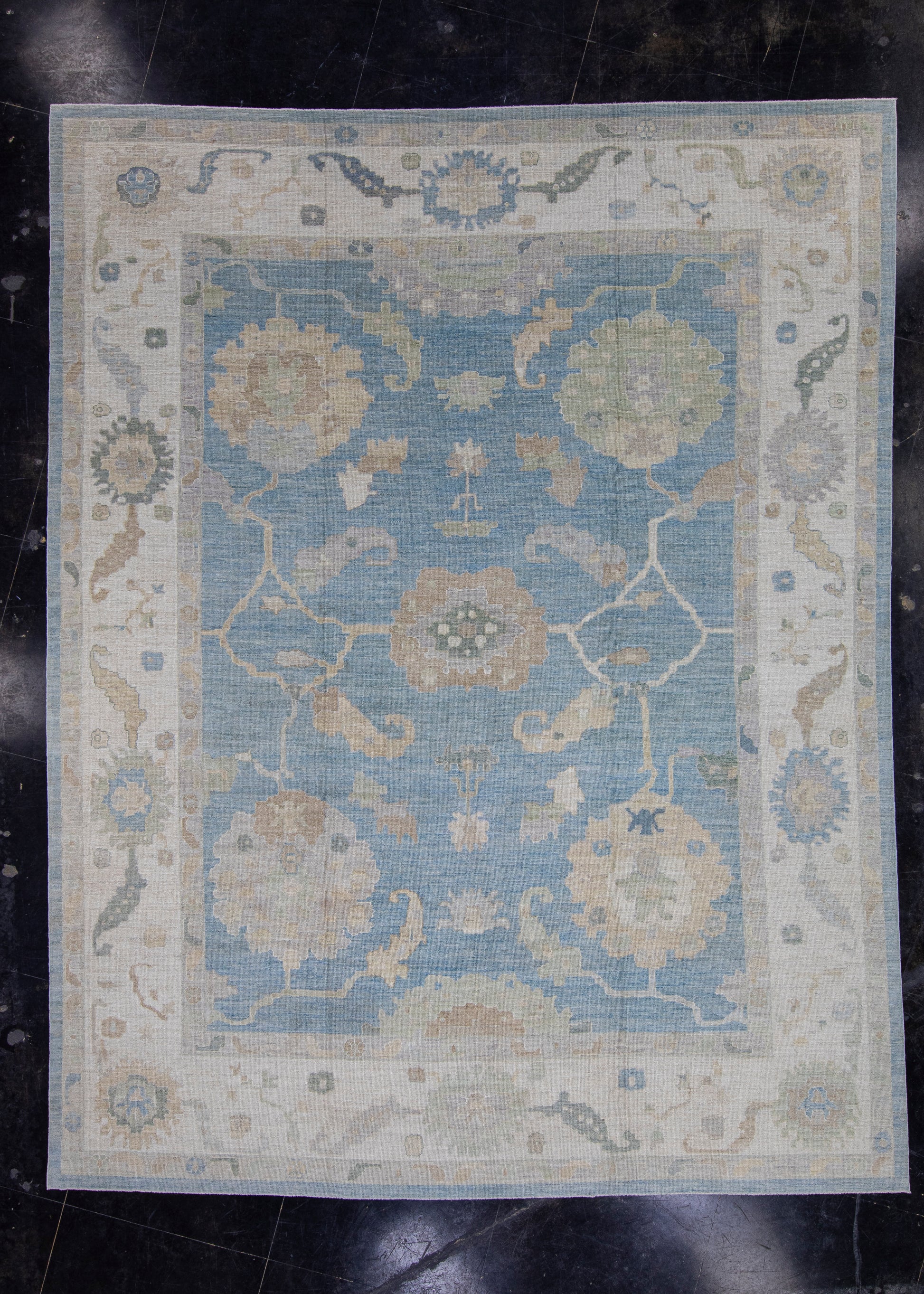 Turkish Oushak Rug 12'2" x 15'6" #16496