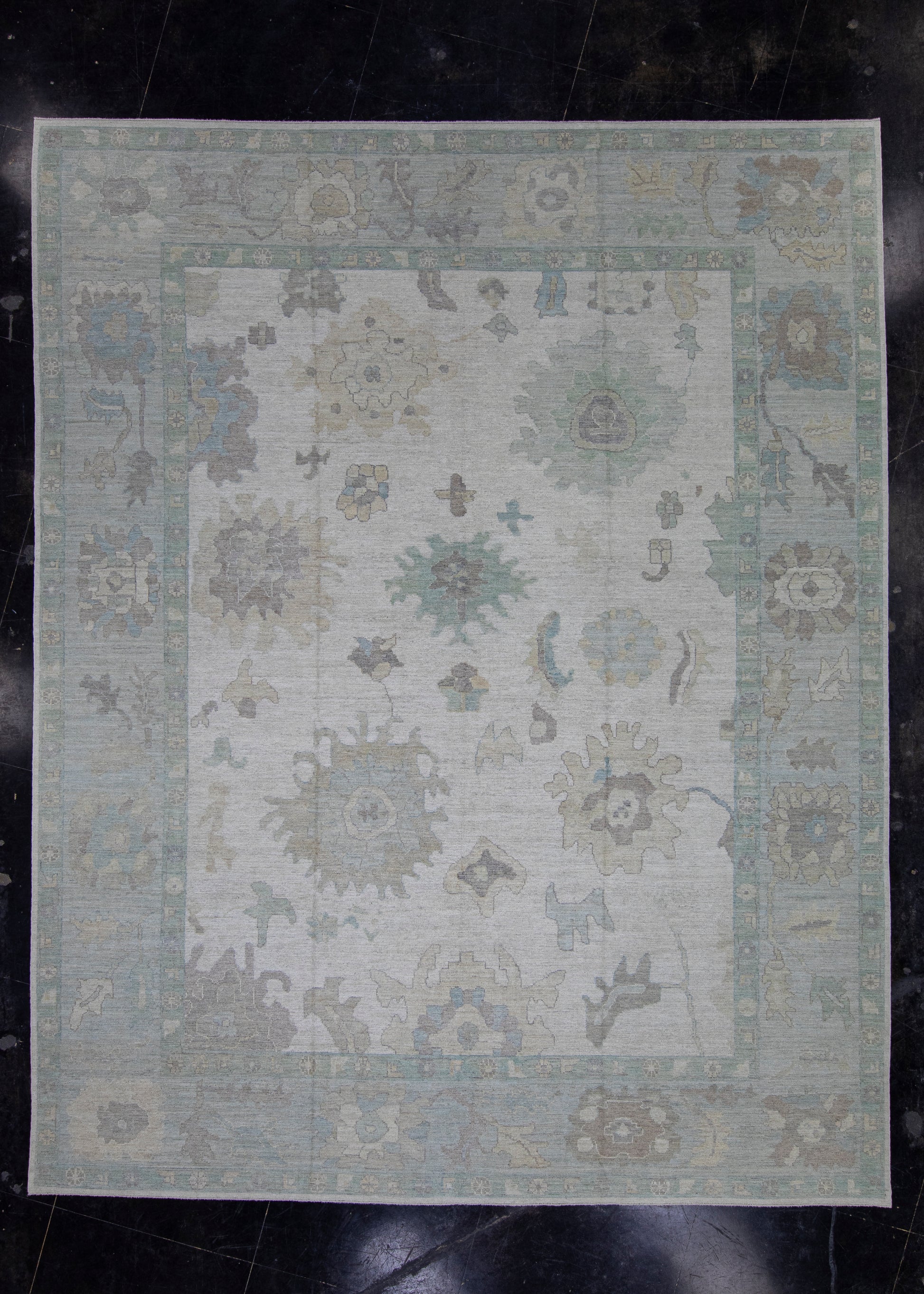 Turkish Oushak Rug 12'5" x 15'8" #16130