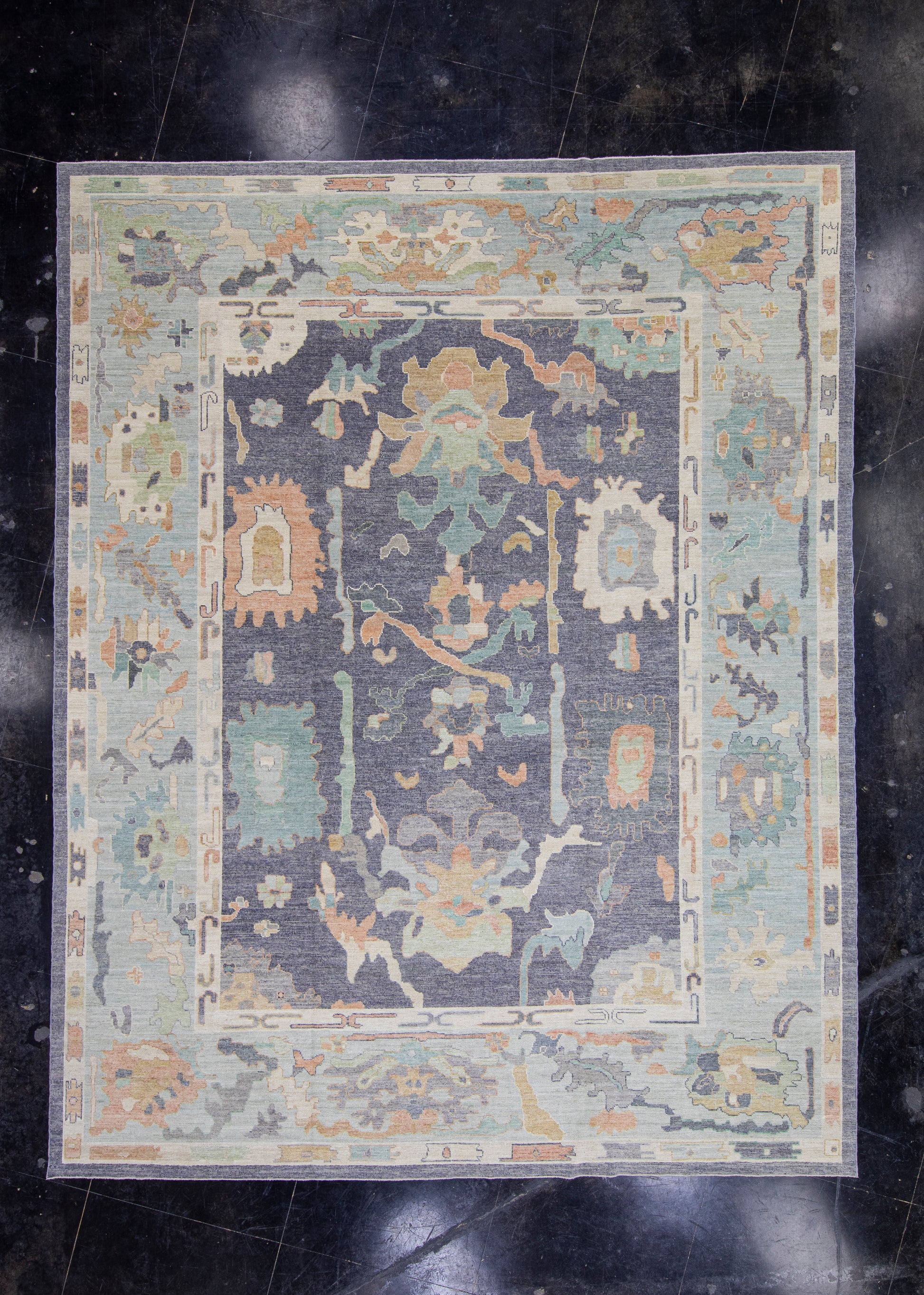 Turkish Oushak Rug 12'2" x 15'5" #16533