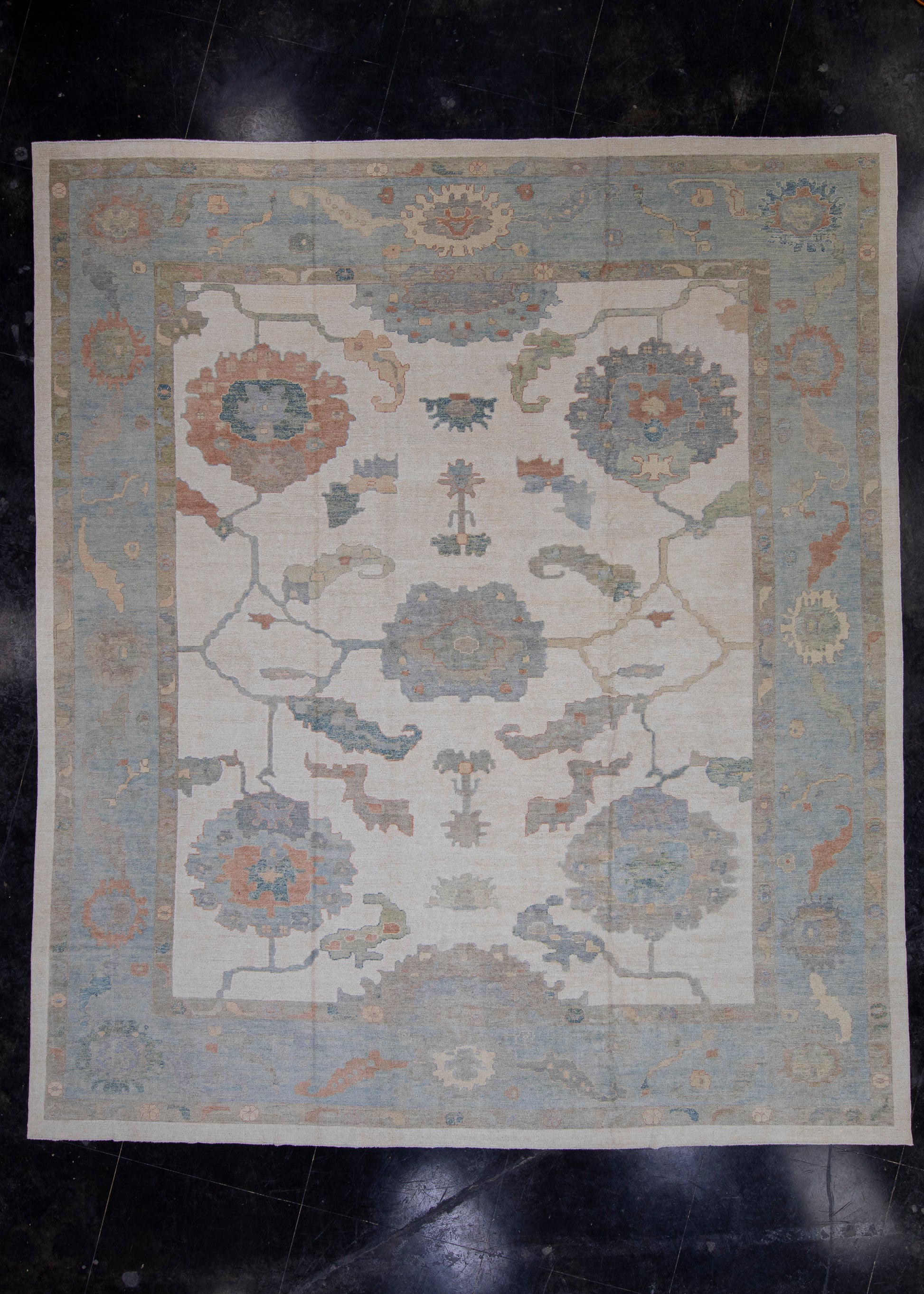 Turkish Oushak Rug 13'10" x 16' #16617