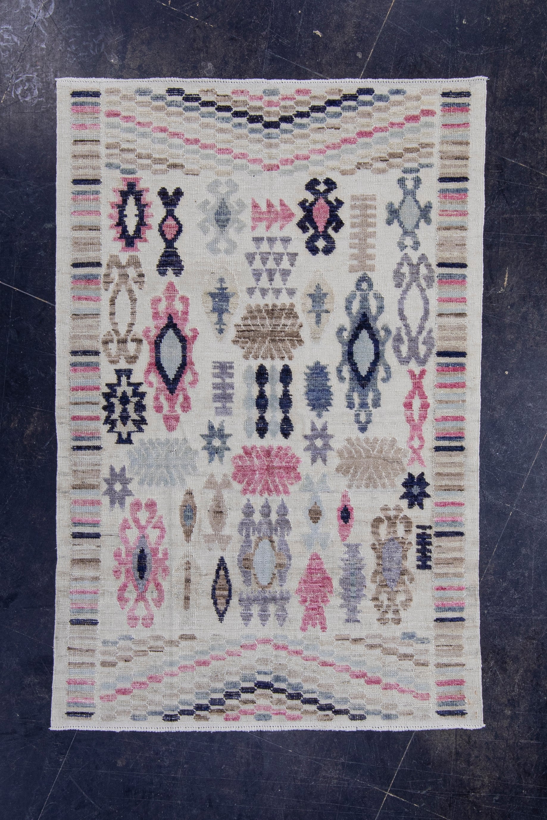 Oriental Handmade Flatweave Turkish Kilim 4'1" x 6'2" #16998
