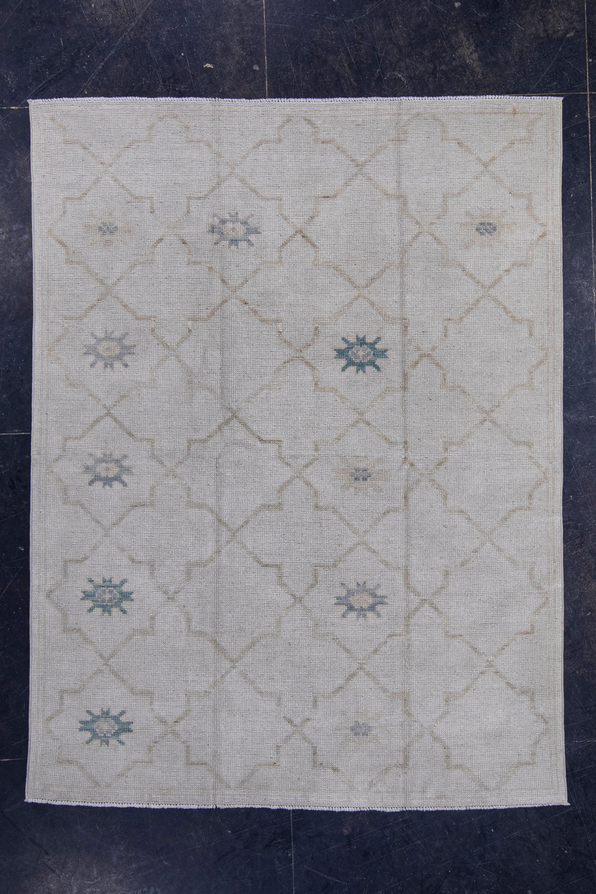 Turkish Oushak Rug 4'11" x 6'7" #16979
