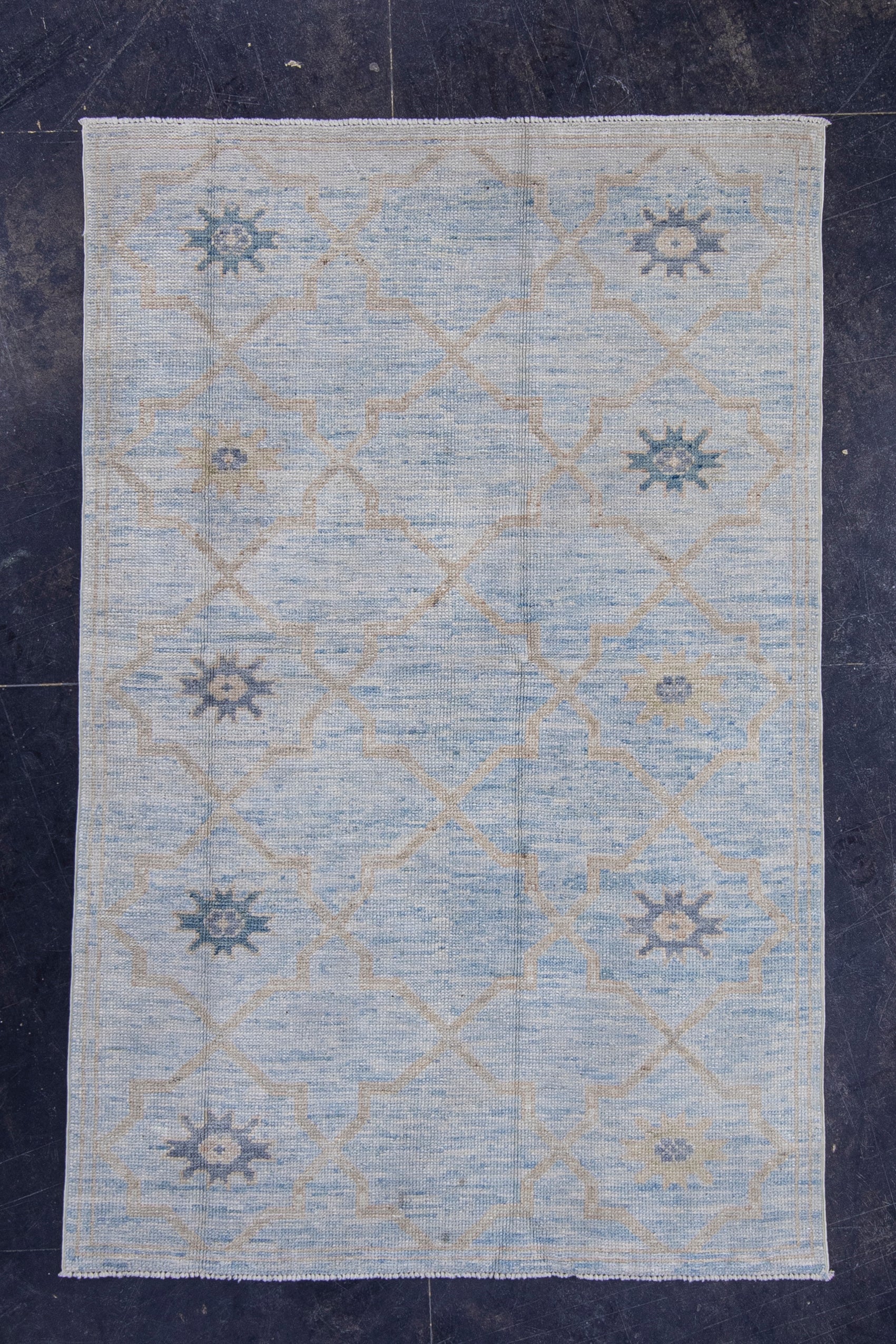 Turkish Oushak Rug 4' x 6'3" #16980