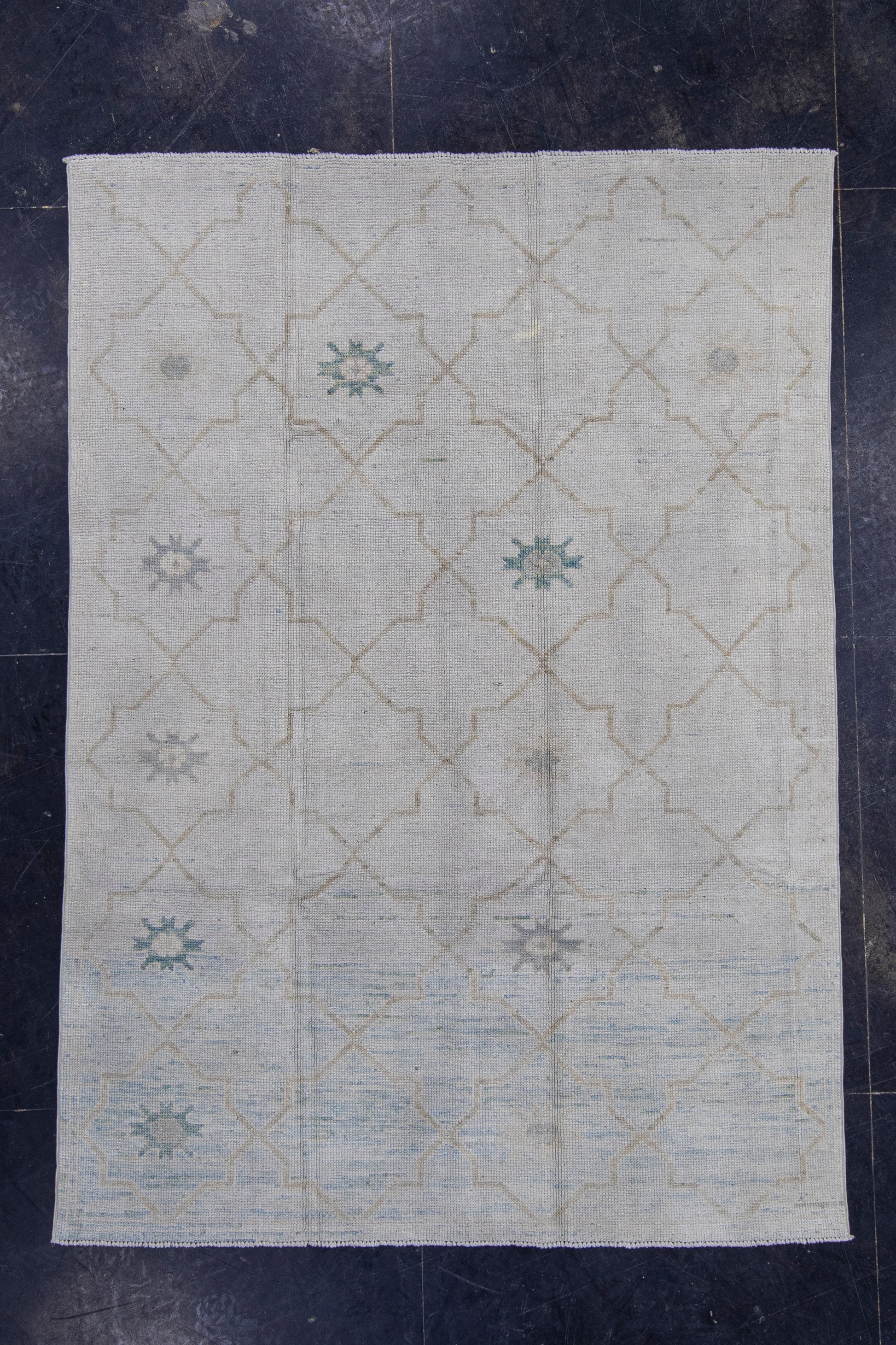 Turkish Oushak Rug 5'1" x 7'3" #16973