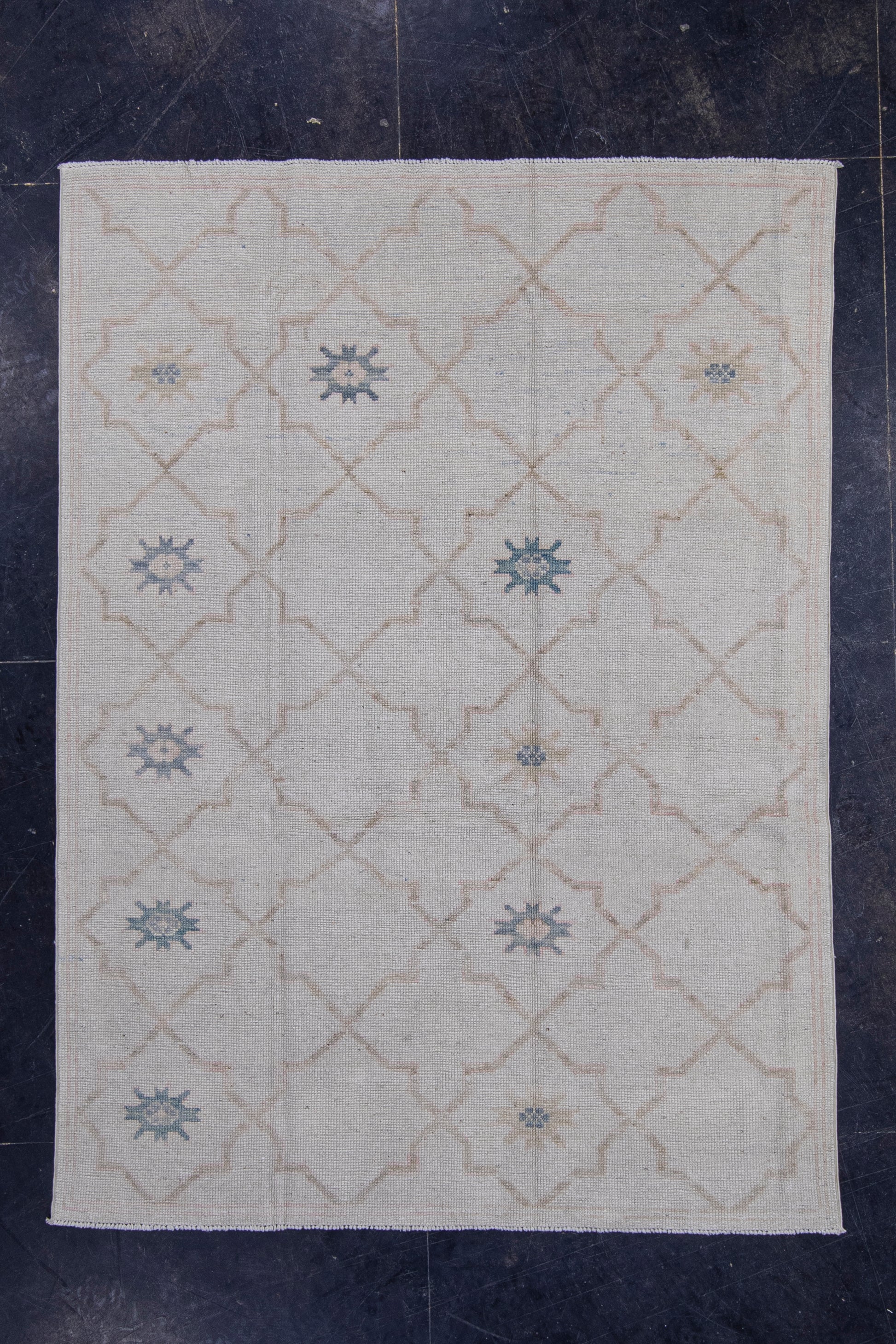 Turkish Oushak Rug 4'10" x 6'8" #16975