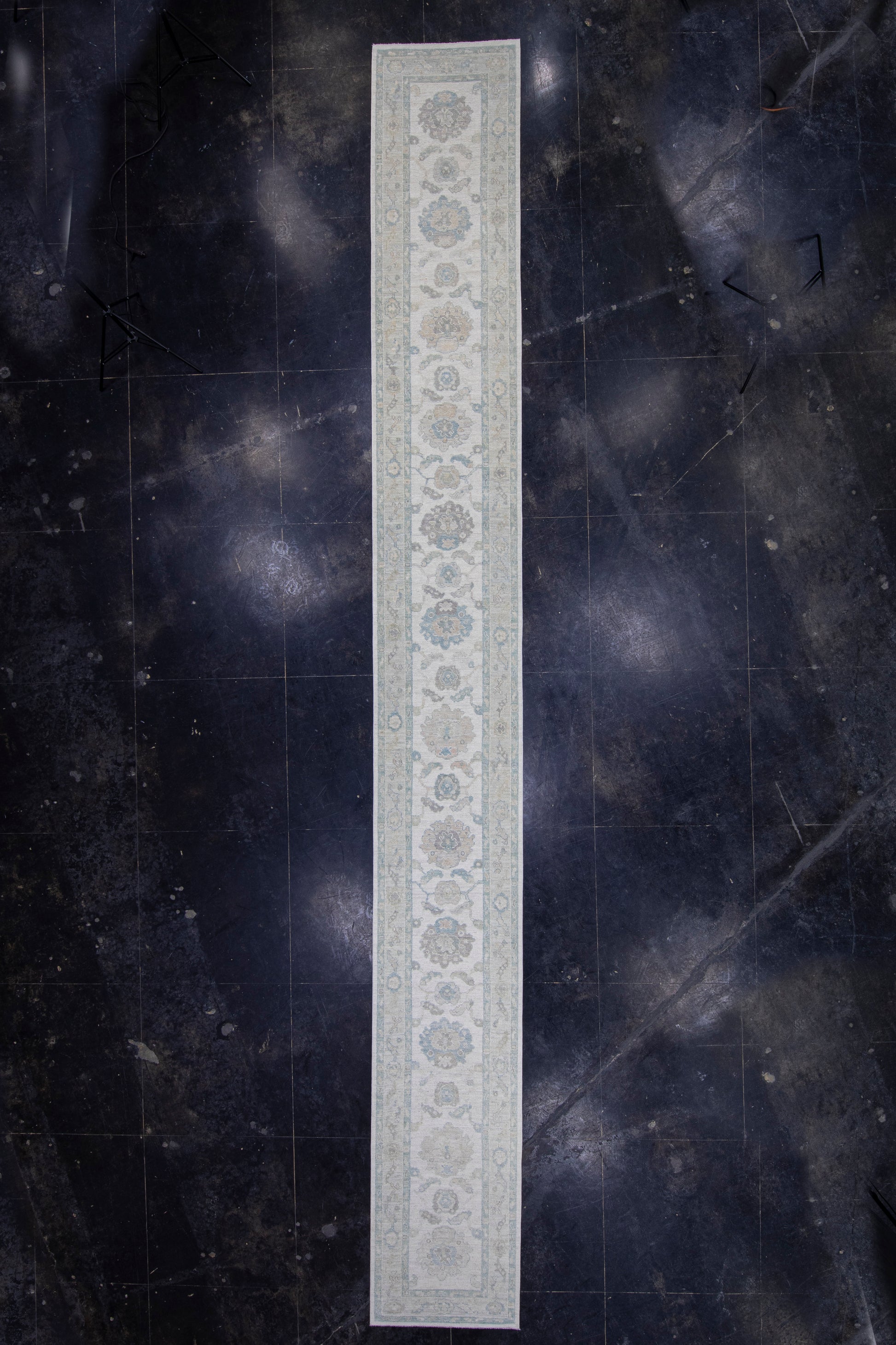 Turkish Oushak Runner Rug 2'11" x 24'11" #16306