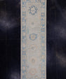 Turkish Oushak Runner Rug 3'1" x 10'2" #16382