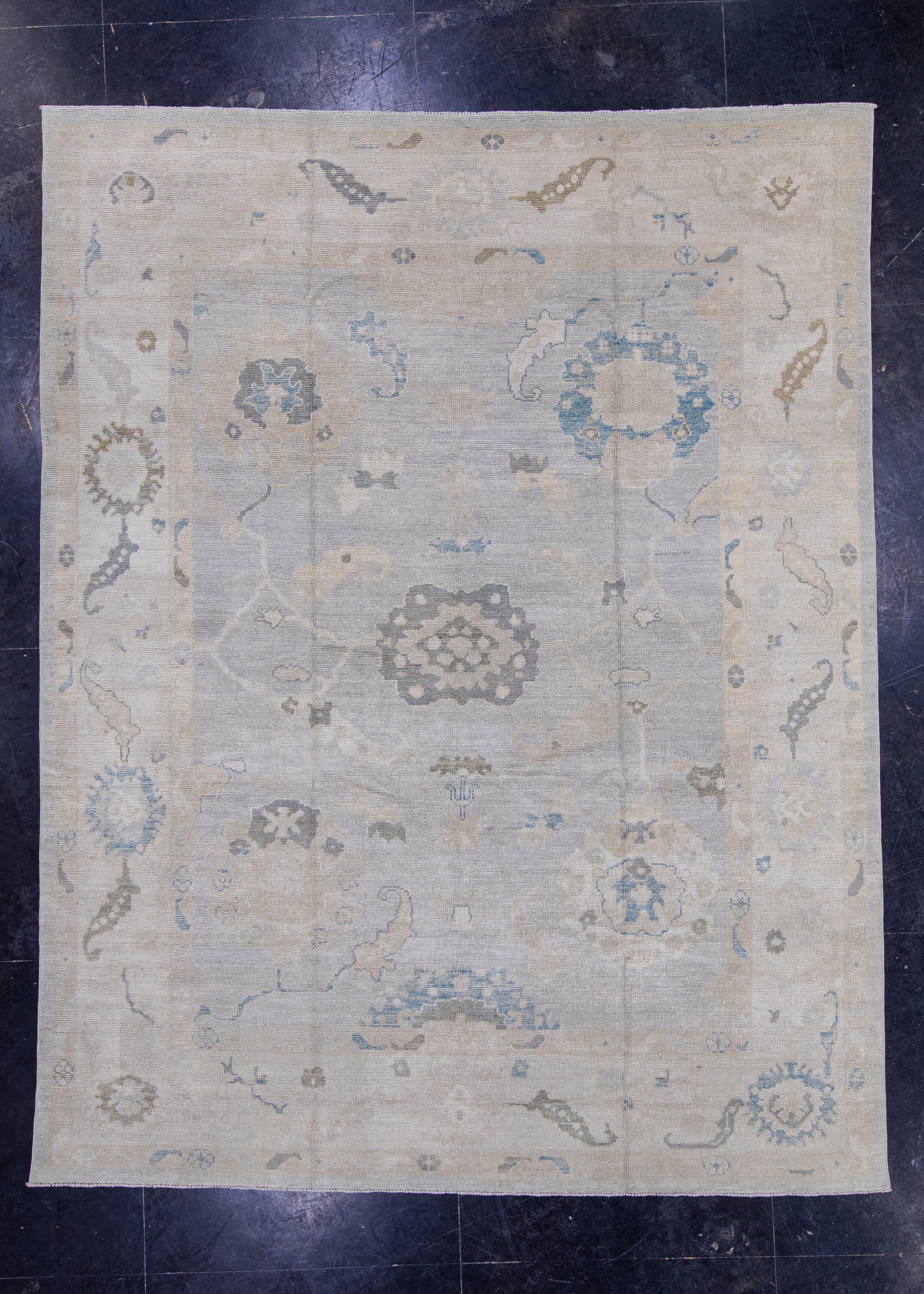 Turkish Oushak Rug 8' x 10'4" #16958