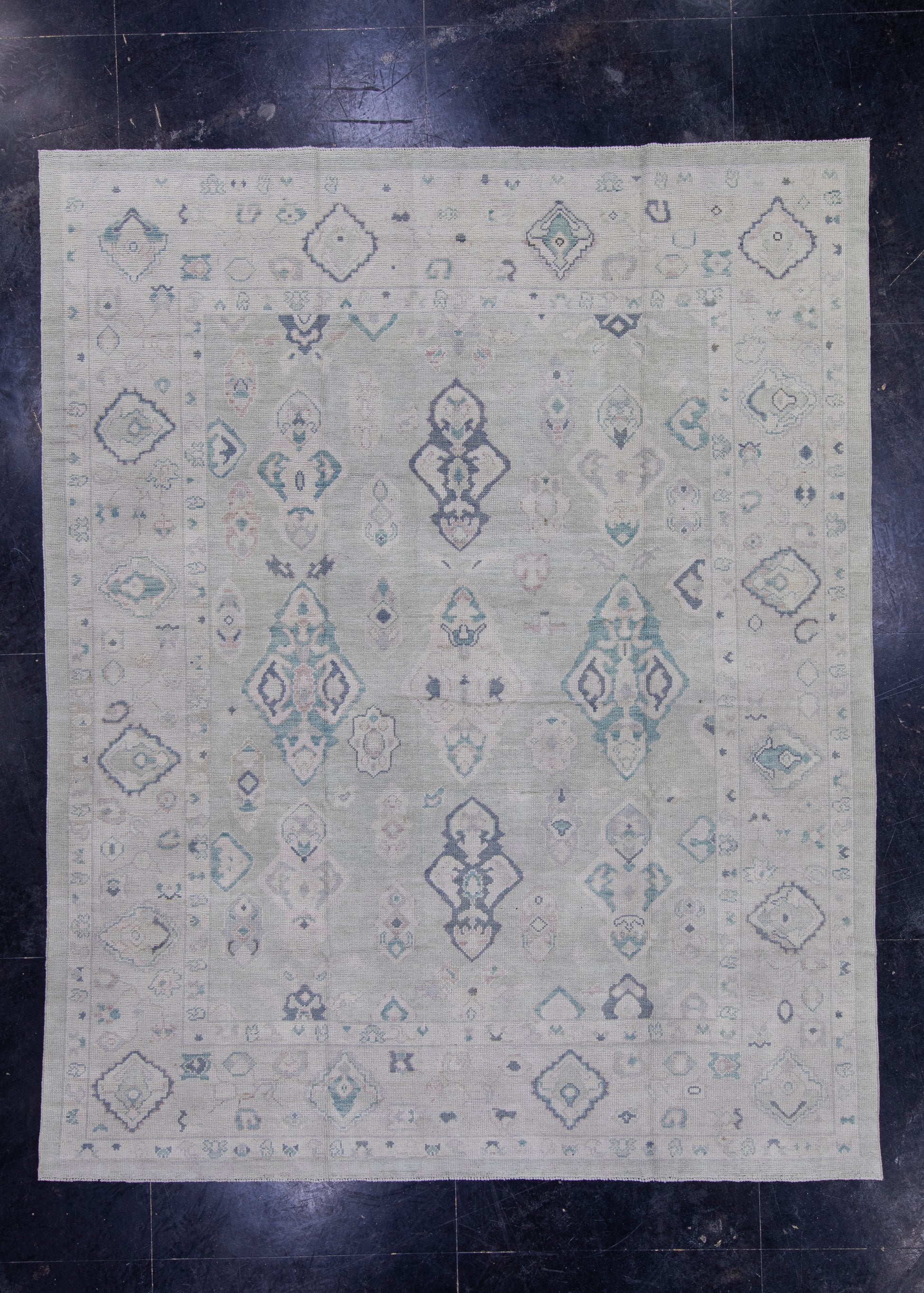 Turkish Oushak Rug 8'2" x 10'1" #16881