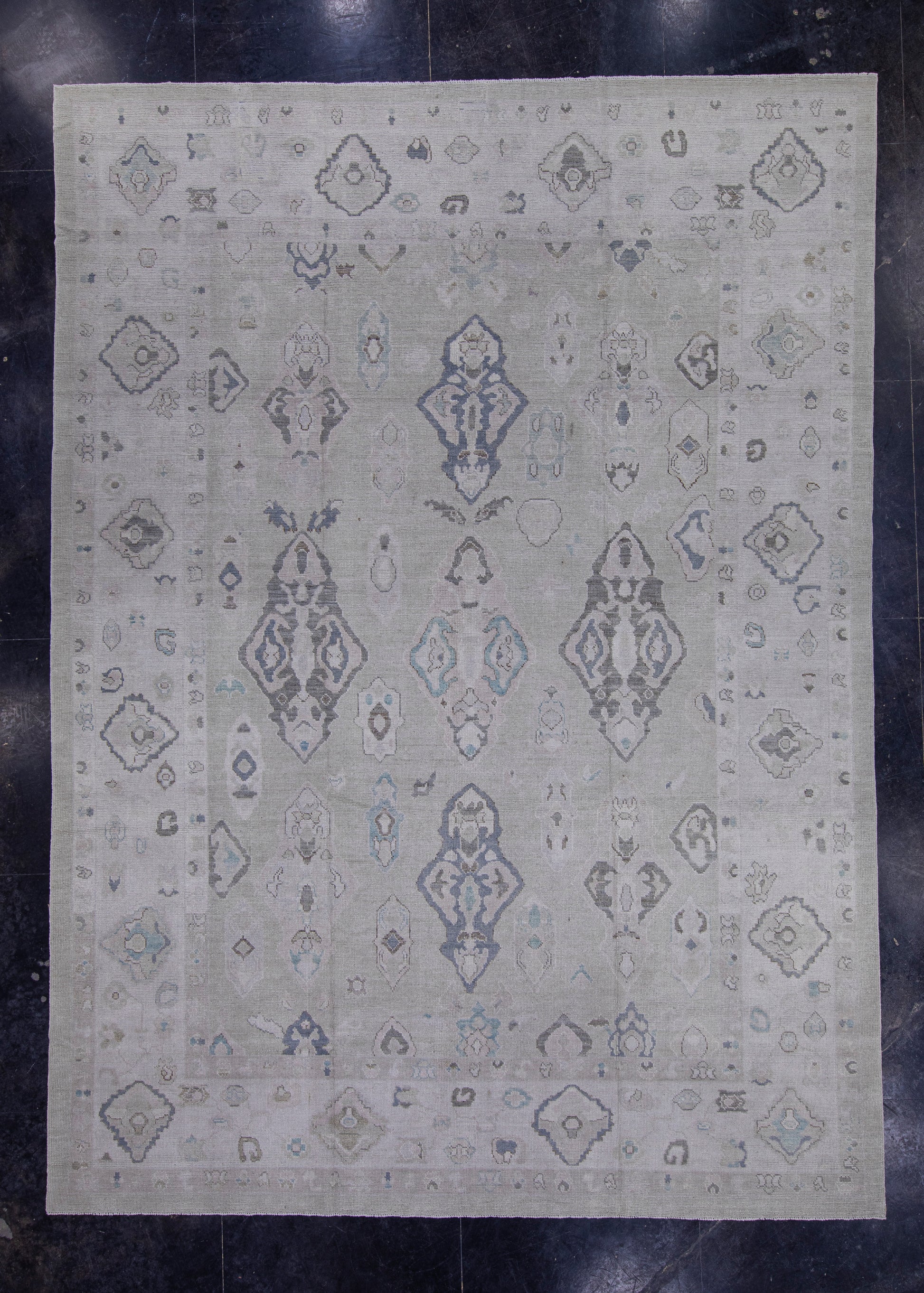 Turkish Oushak Rug 10'5" x 14'4" #16942