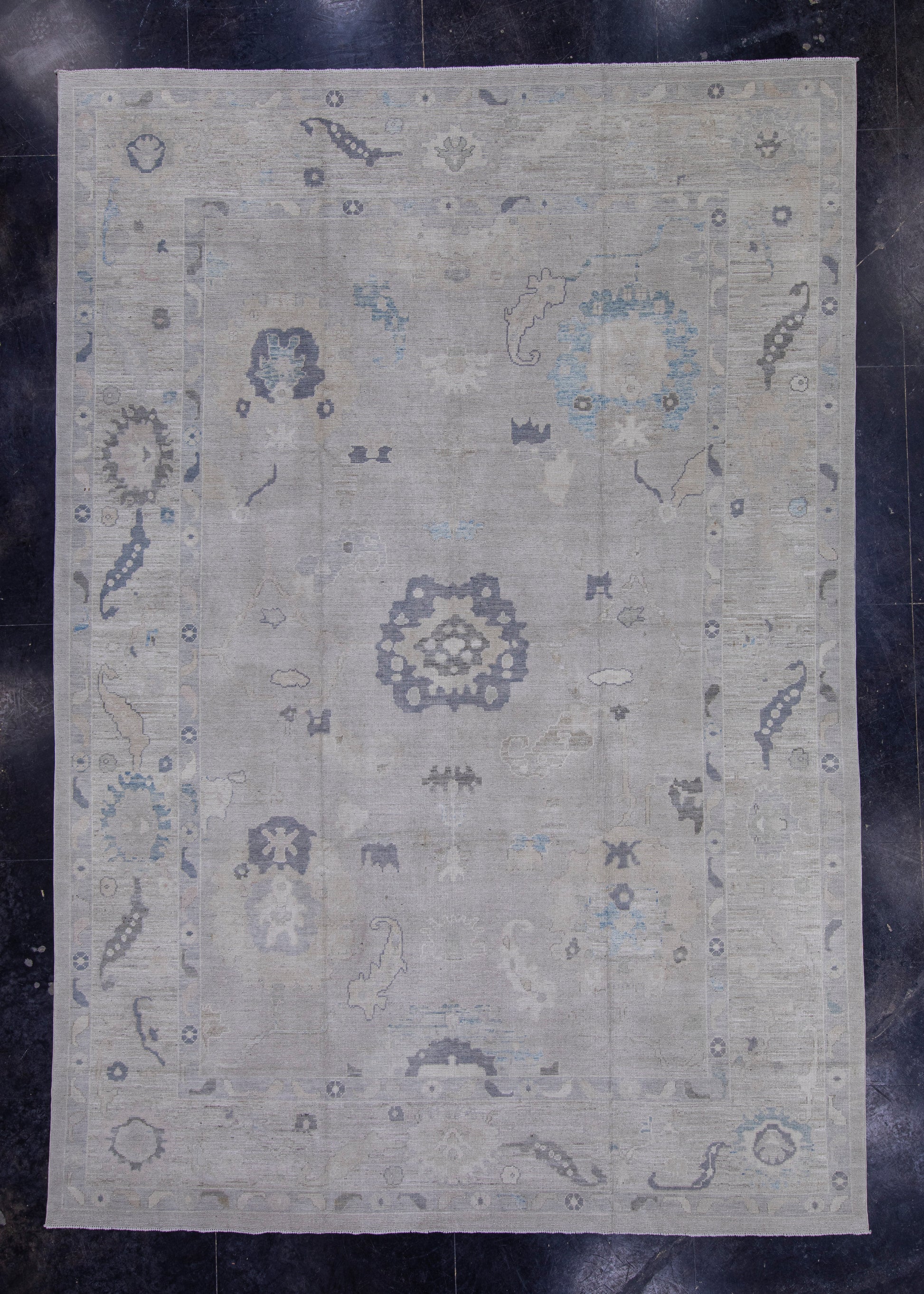 Turkish Oushak Rug 10'3" x 14'8" #16943