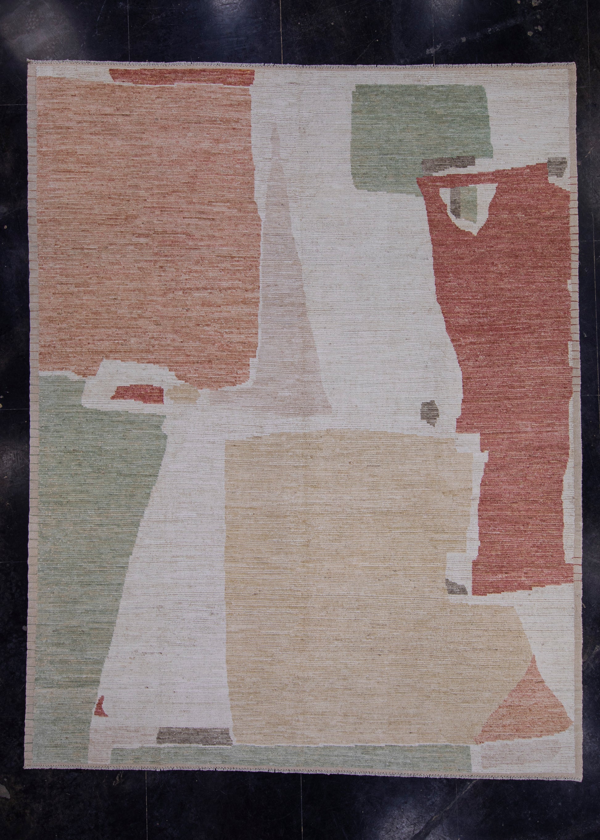 Hand Knotted Modern Rug 10'10" x 13'9" #9029