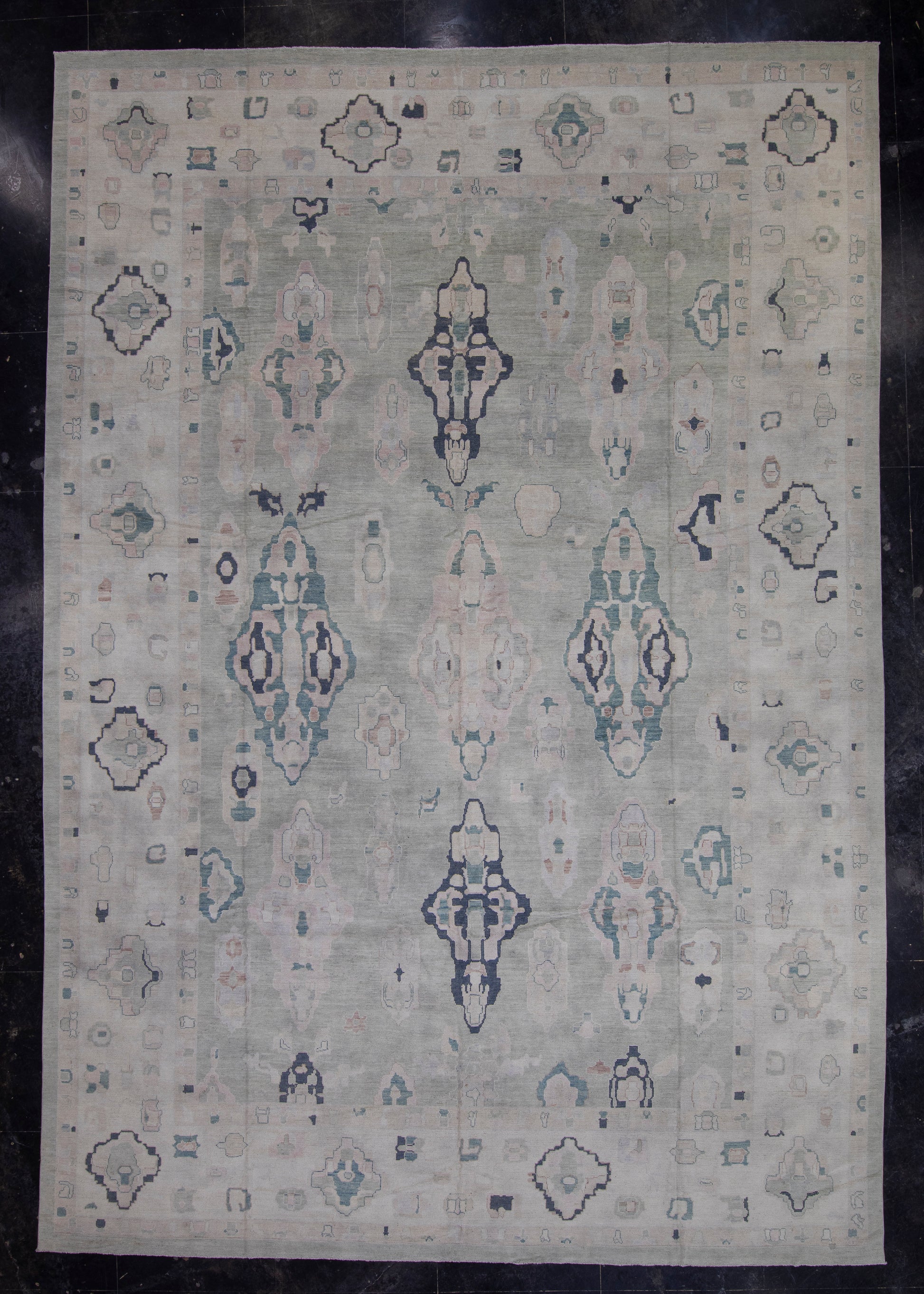 Turkish Oushak Rug 15'7" x 22'6" #16985