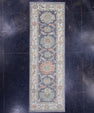 Turkish Oushak Runner Rug 2'8" x 8'2" #16422