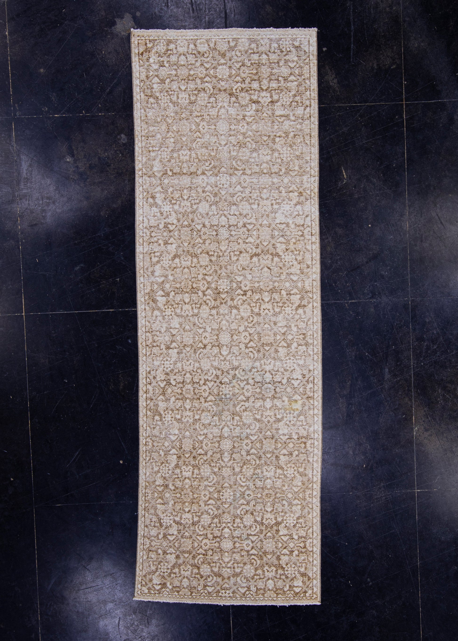 Turkish Vintage Anatolian Runner Rug 2'11" x 8'11" #7021