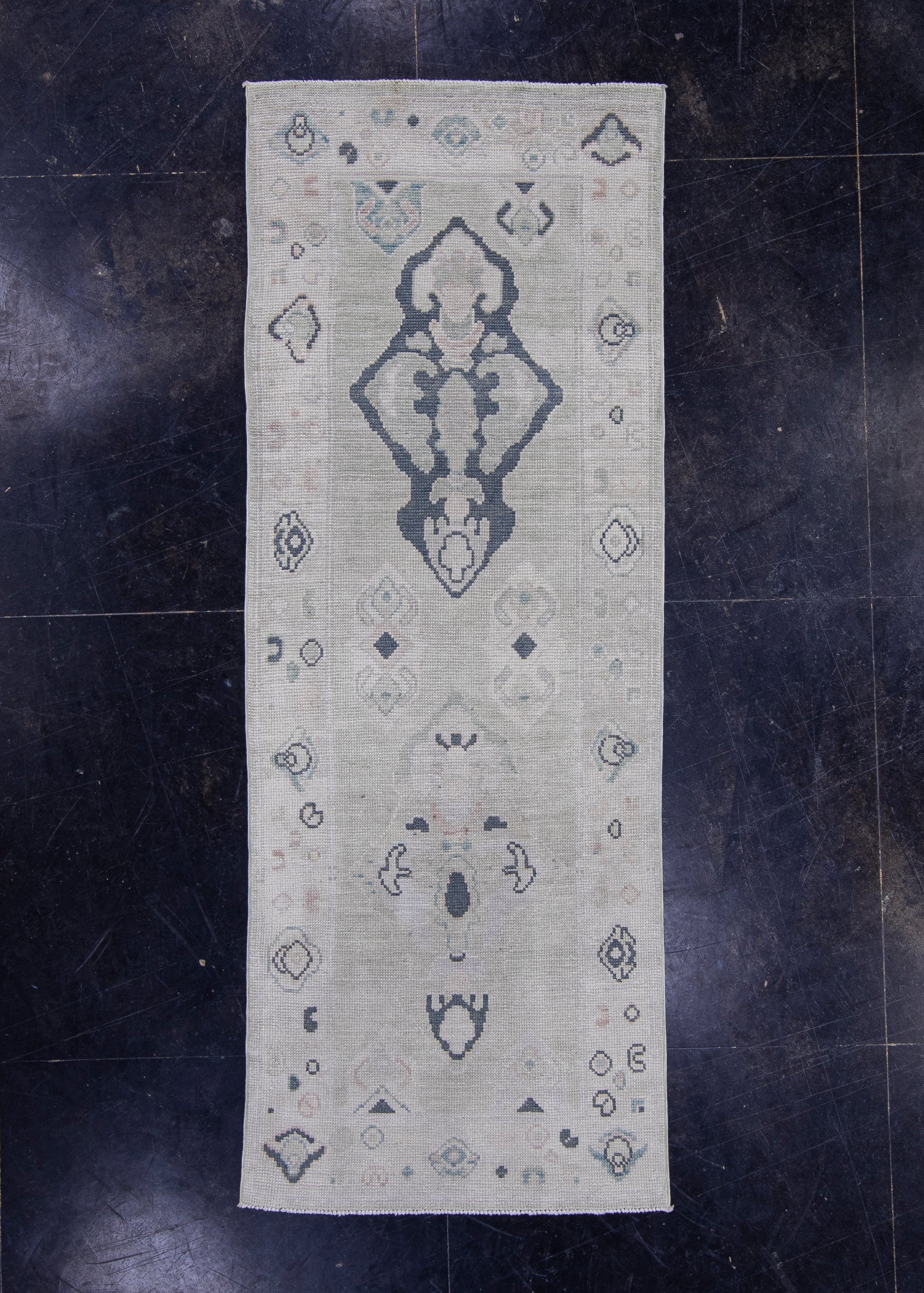 Turkish Oushak Rug 2'10" x 7'8" #16944