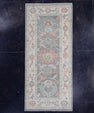 Turkish Oushak Runner Rug 2'10" x 6'4" #16153