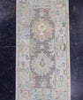 Turkish Oushak Rug 2'10" x 6' #16592