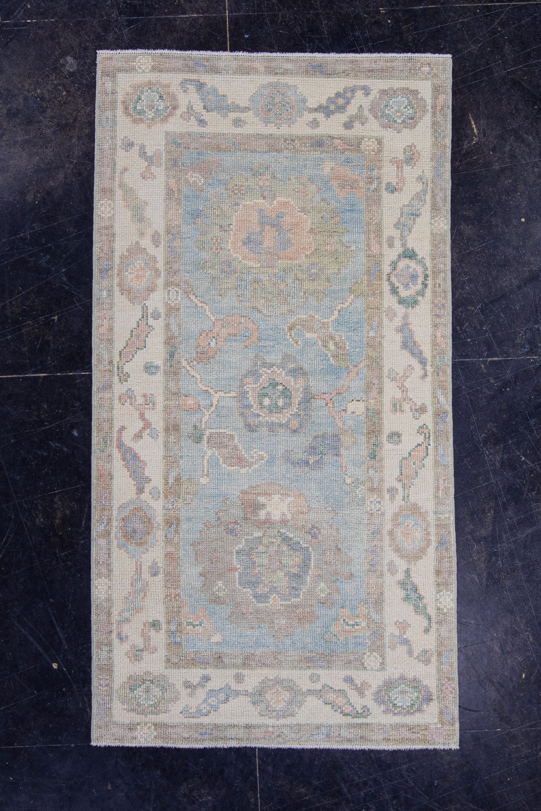 Turkish Oushak Rug 3' x 5'8" #16588