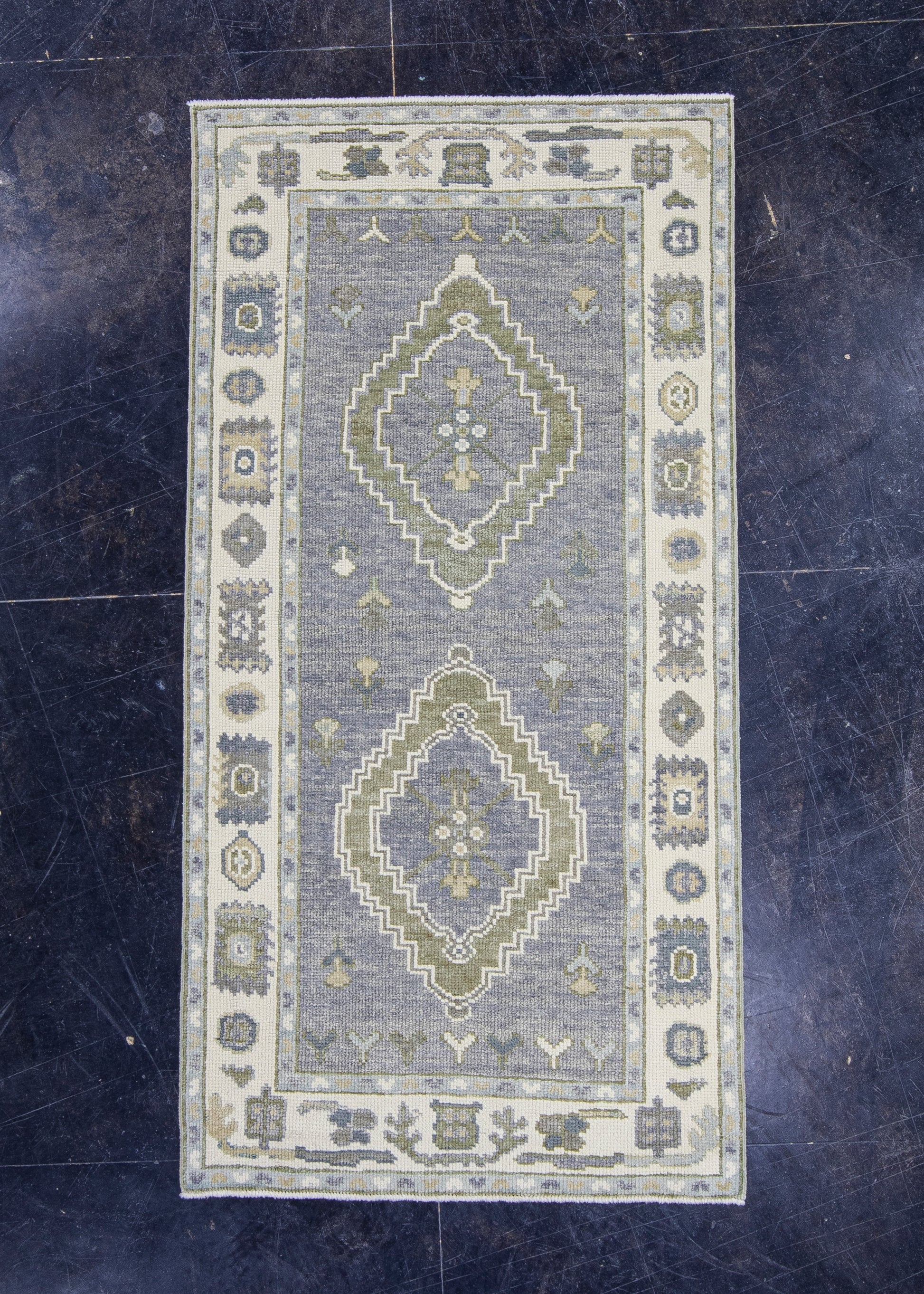 Oriental Handmade Oushak Rug 3' x 5'10" #16661