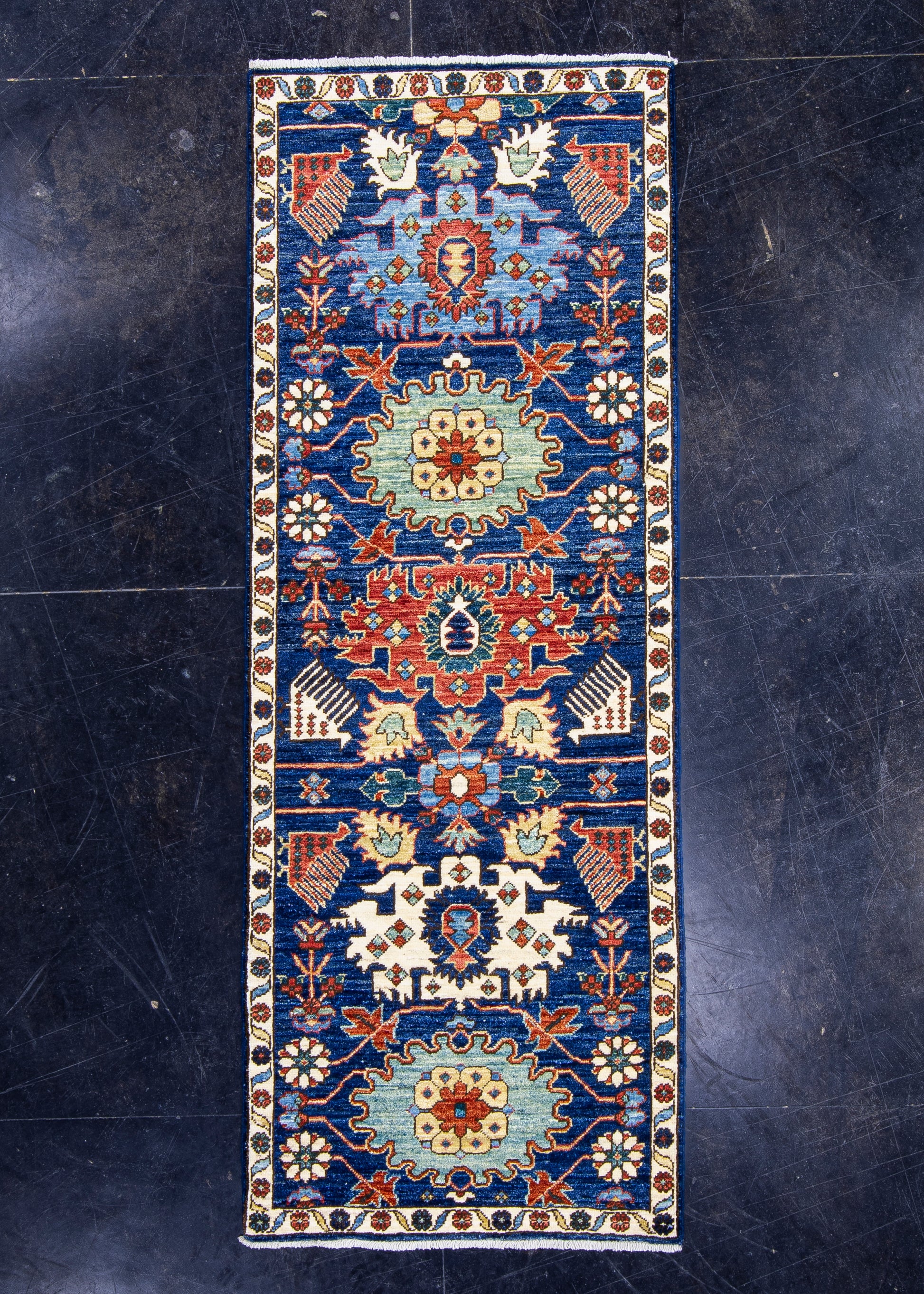 Oriental Handmade Rug 2'6" x 6'10" #AR-9005