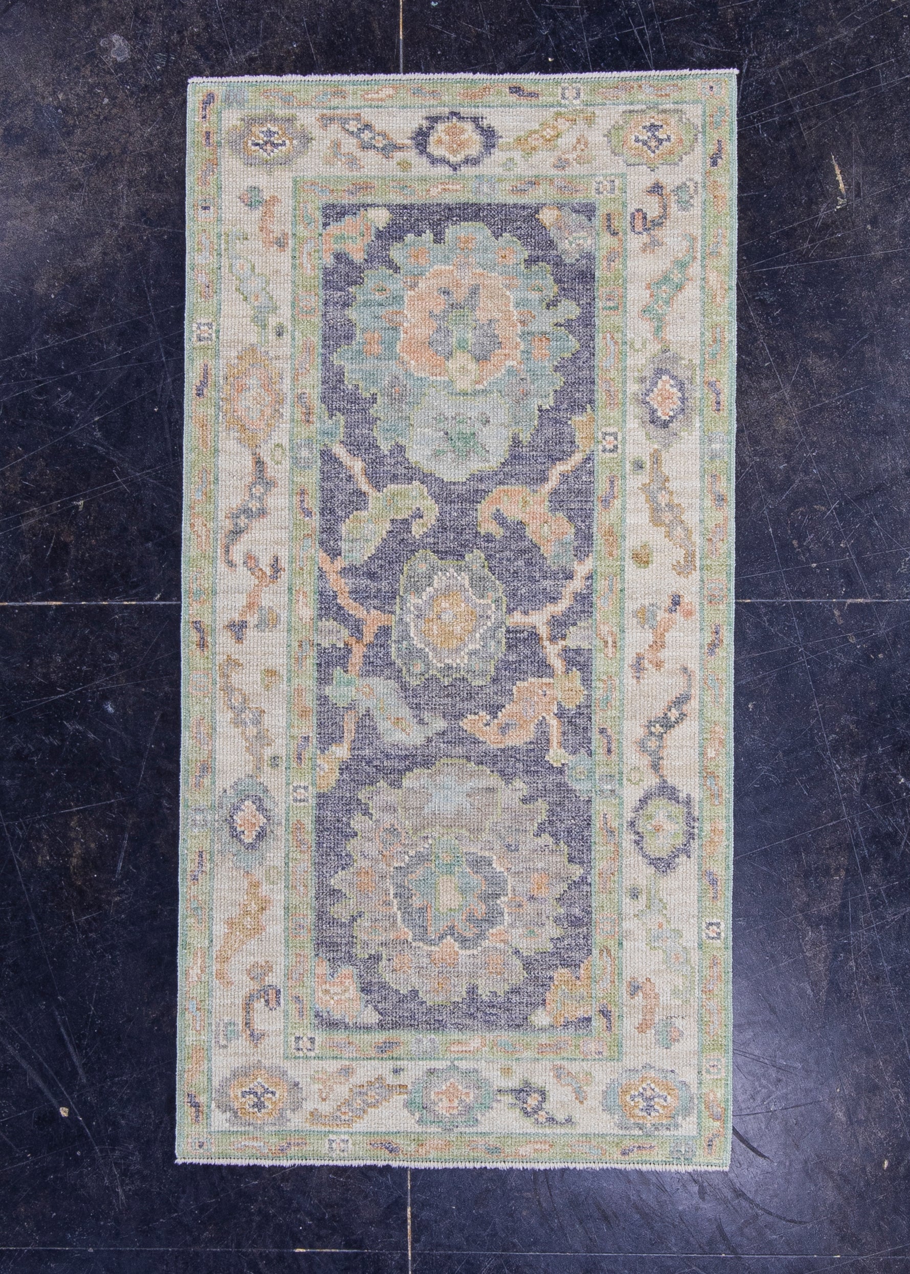 Turkish Oushak Rug 2'7" x 5' #16715