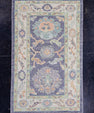 Turkish Oushak Rug 3'3" x 5'2" #16456