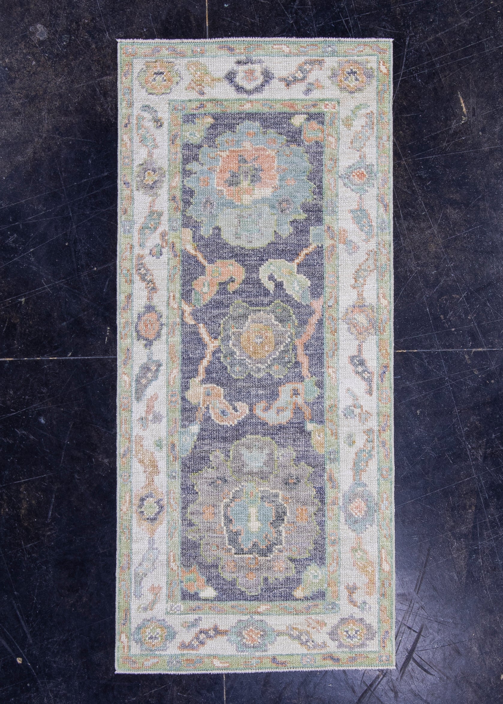 Turkish Oushak Rug 2'2" x 5' #16425