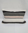 Turkish Hemp Pillow Cushion Natural White Black Pillow Cushion Cover 16" x 24" #9200