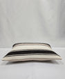 Turkish Hemp Pillow Cushion Natural White Black Pillow Cushion Cover 16" x 24" #9200