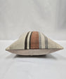 Turkish Hemp Pillow Cushion Natural White Brown Pillow Cushion Cover 16" x 24" #9199