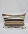 Turkish Hemp Pillow Cushion Natural Cream Brown Pillow Cushion Cover 16" x 24" #9196