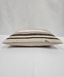 Turkish Hemp Pillow Cushion Natural Cream Brown Pillow Cushion Cover 16" x 24" #9195