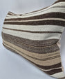 Turkish Hemp Pillow Cushion Natural Cream Brown Pillow Cushion Cover 16" x 24" #9192
