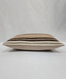 Turkish Hemp Pillow Cushion Natural Cream Brown Pillow Cushion Cover 16" x 24" #9192