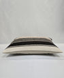 Turkish Hemp Pillow Cushion Natural Cream Black Pillow Cushion Cover 16" x 24" #9191
