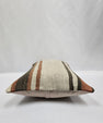 Turkish Hemp Pillow Cushion Natural Cream Brown Pillow Cushion Cover 16" x 24" #9187