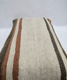Turkish Hemp Pillow Cushion Natural Cream Brown Pillow Cushion Cover 16" x 24" #9187