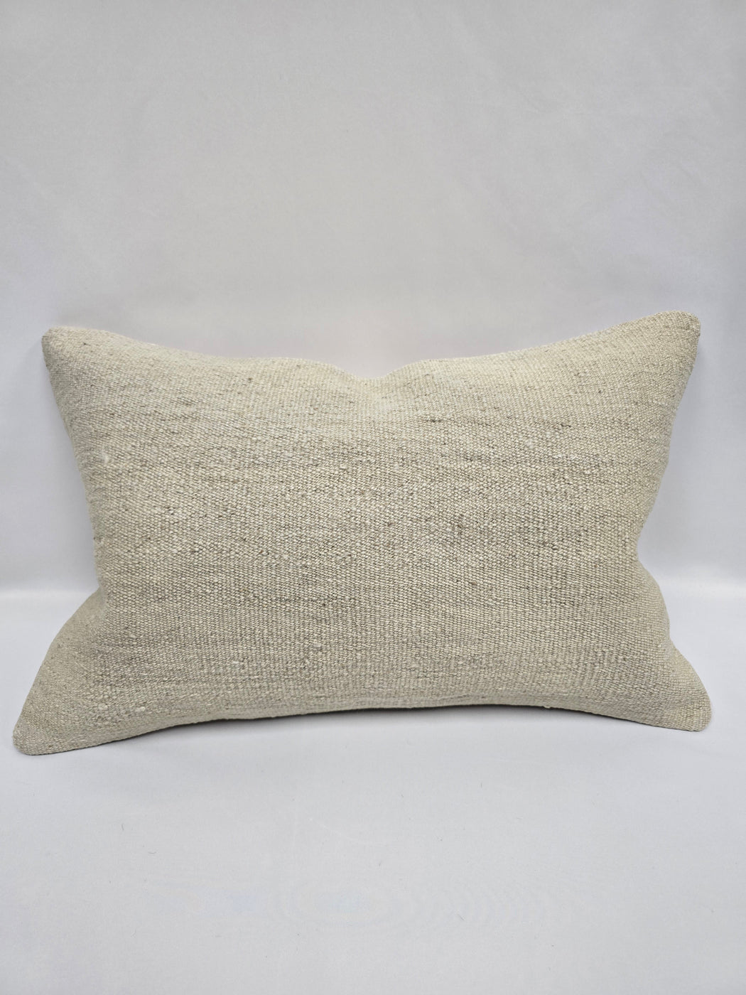 Turkish Hemp Pillow Cushion Natural Cream Pillow Cushion Cover 16" x 24" #9183